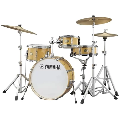 Yamaha Stage Custom Hip Drum Set 20 Akustik Davul (Natural Wood)