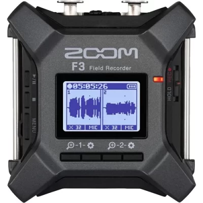 Zoom F3 2-Girişli Ses Kayıt Cihazı 