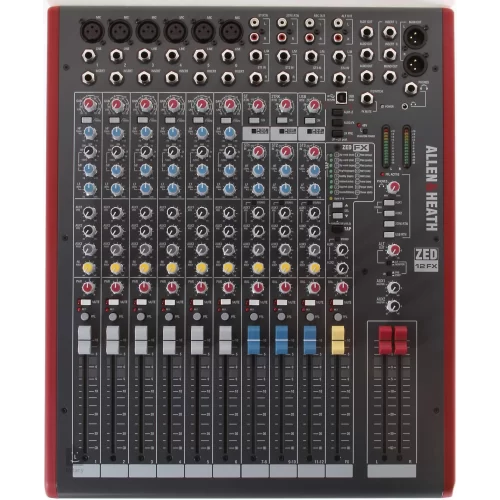 Allen & Heath ZED-12FX Çok amaçlı Mikser  Live Sound ve Recording