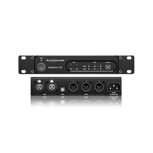 Audiocenter BRAINCORE CU Audio Processor, 2 Way balanced input, 3 Way balanced output