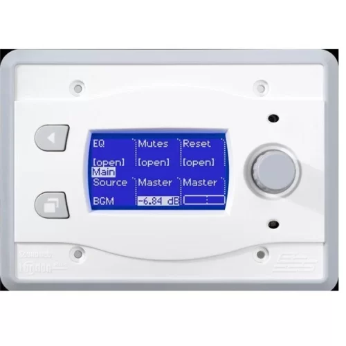 BSS BLU-10-WHT Touch screen programmable remote wall controller (White)