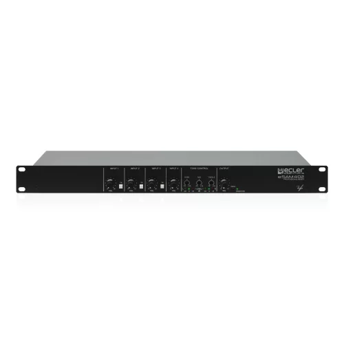 ECLER eSAM402 4x2 | 1U rack | Installation preamp-Mixers