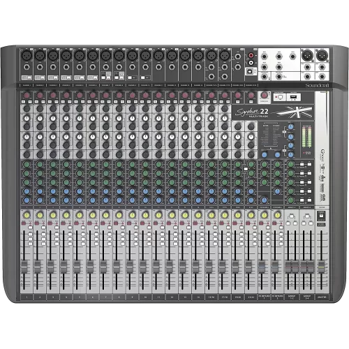 Soundcraft Signature-22 MTK 22 Kanal Multitrack Studio Mixer