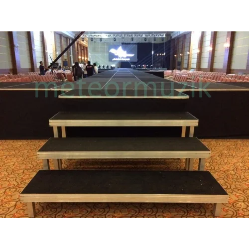 12-m2 Sahne Podyum 50cm ayak + merdiven (Meteor-1250)