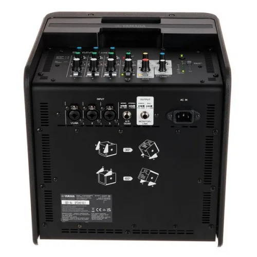 Yamaha STAGEPAS 200 8 180W Compact Ses Sistemi, 5 Kanal Mixer, APP, Bluetooth