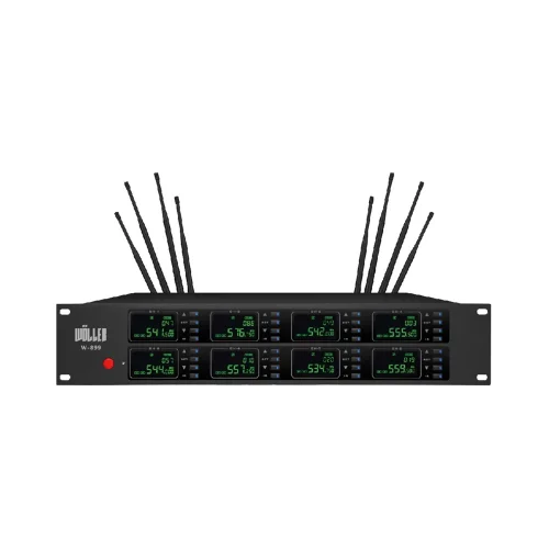 Wöller W-899R 8 Kanal Receiver, 8 Mikrofon kapasiteli