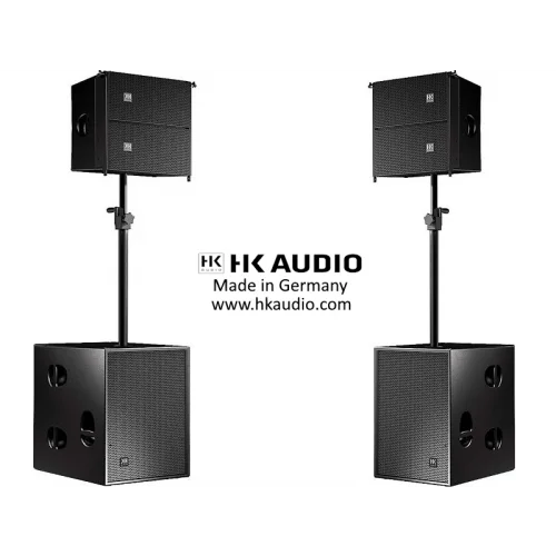 HK AUDIO Aktif Line Array Set, 1x SUB + 1x Üst