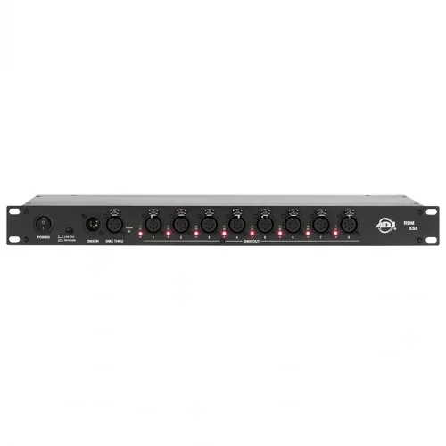 ADJ Lighting RDM XS8 19 8-way DMX and RDM data splitter