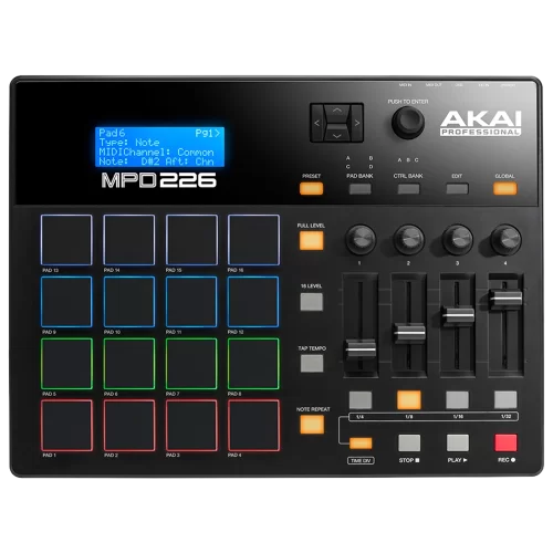 AKAI MPD226 USB Pad Kontrol Cihazı