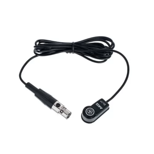 AKG C411-L Kablosuz sistemler için Yapıştırma Piezo Mikrofon, mini XLR