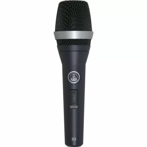 AKG D5S Supercardioid Dinamik Vokal Mikrofonu Anahtarlı