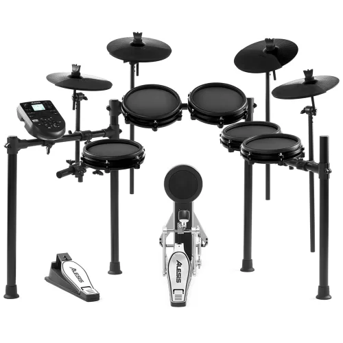 ALESIS Nitro Mesh Kit PLUS File Derili 10 Parça Elektronik Davul Seti