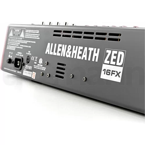 Allen Heath ZED16FX 16 Kanal (10 Mono / 3Stereo) Analog Deck Mikser Usb Ve Efekt