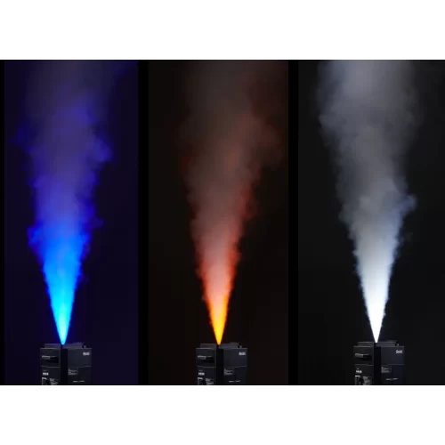 Antari M-9 Color LED Vertical Fog Machine, 10 meter fog throw, CO2 Carbon Simulation