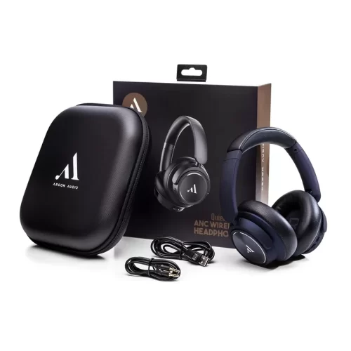 Argon Audio QUIET STORM Wireless Kulaklık (Koyu Lacivert)