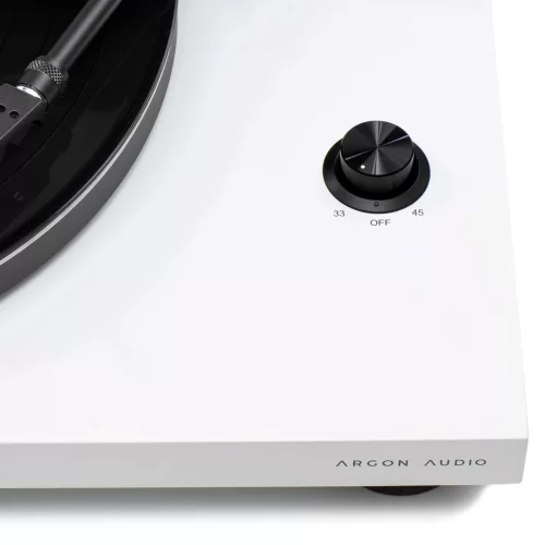 Argon Audio TT-3 Pikap - Ortofon OM 5E İğne ile - (Beyaz)