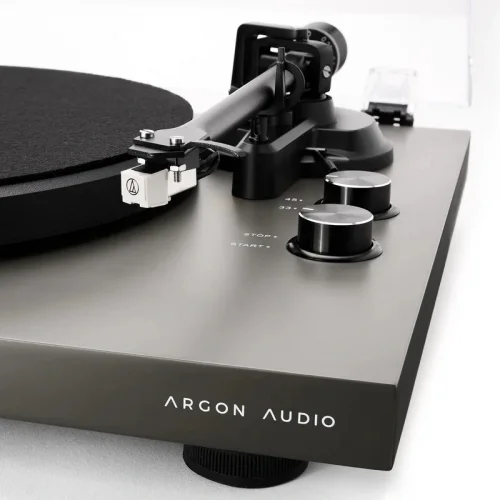 Argon Audio TT MK2 Dahili Preamfili Pikap - AT3600L iğne (Earth Gray)