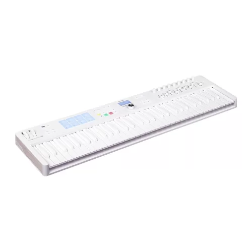 Arturia KeyLab Essential 61 mk3 - Alpine White 3.Nesil Akıllı MIDI Kontrolcü (61 Tuş) - Sınırlı Üretim Full Beyaz Tasarım