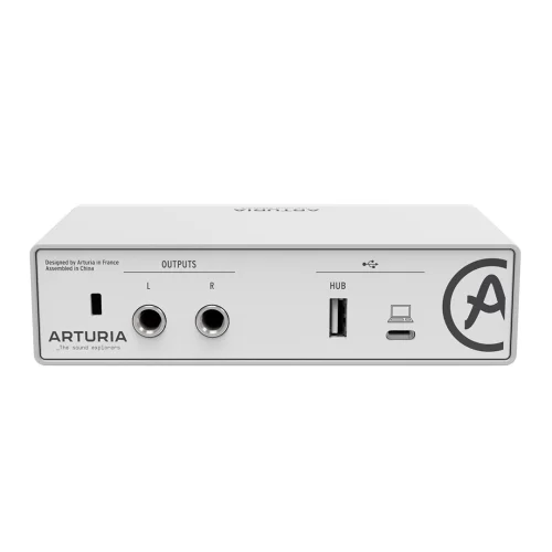 Arturia MiniFuse 1 1-Giriş / 2-Çıkış, 24-bit 192 kHz, USB-C taşınabilir ses kartı