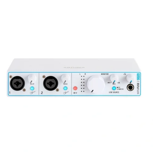 Arturia MiniFuse 2 OTG Çift USB Girişli, Esnek USB ses Kartı