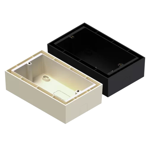 Audac WB50/B Wall box for DW5065/WP523/MWX65 Surface mount box for Audac wallpanel -black