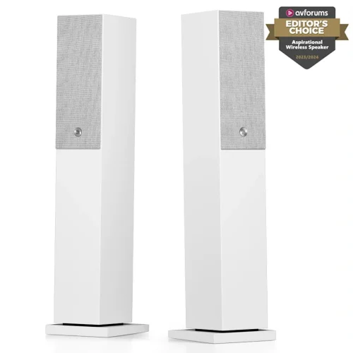 Audio Pro A38 Beyaz Aktif Kule Tipi Akıllı Ev Hoparlör Seti (Çift)
