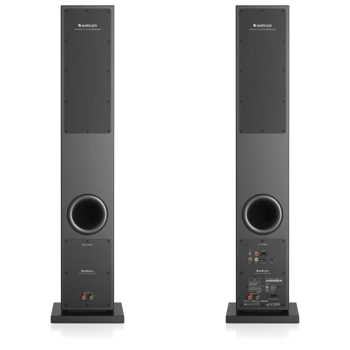 Audio Pro A38 Siyah Aktif Kule Tipi Ev Hoparlör Seti (Çift)