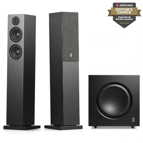AUDIO PRO A38+SW-10 Siyah 2+1 Aktif Multiroom Akıllı Ev Hoparlörü Seti