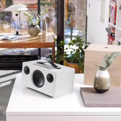 Audio Pro C5A Beyaz Multiroom Akıllı Ev Hoparlörü (Alexa destekli)