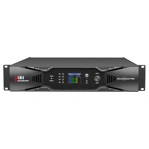 Audiocenter D4.4K 4x1000W Dspli Amplifikatör
