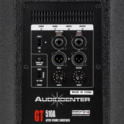 Audiocenter GT510A 10 Aktif Hoparlör 2200W  124-dB