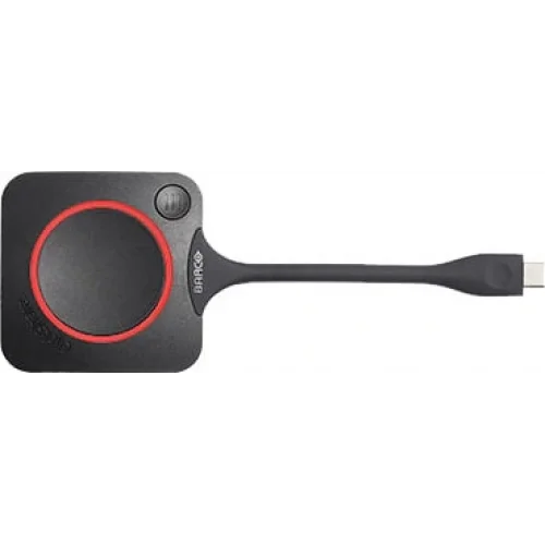 Barco R9861600D01C ClickShare Button Switch USB-C Conferencing Button (Gen 4): Tek Tıkla Kablosuz Toplantı Başlatıcı