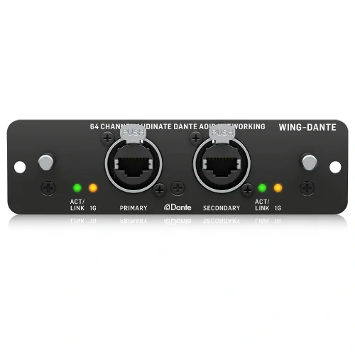 Behringer WING-DANTE | 64x64 Kanal Audinate Dante Genişletme Kartı