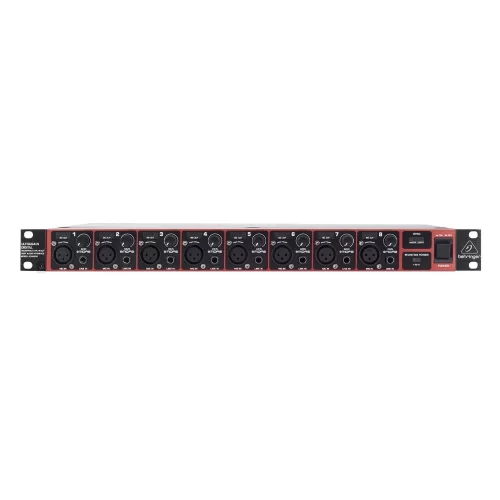 Behringer ADA8200 Midas Mikrofon Preamplifikatörlü 8 Girişli / 8 Çıkışlı Adat Ses Arayüzü