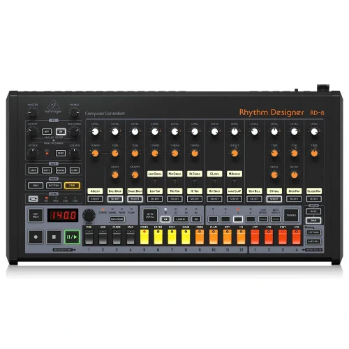 Behringer RD-8 MKII Çift Mod Filtreli Klasik Analog Davul Makinesi