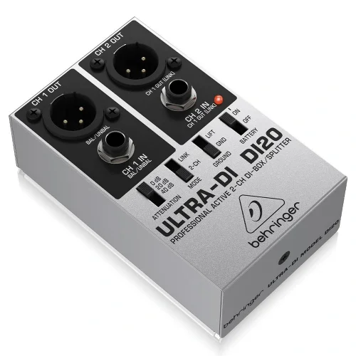 Behringer Di20 İki Kanal Aktif Di Box