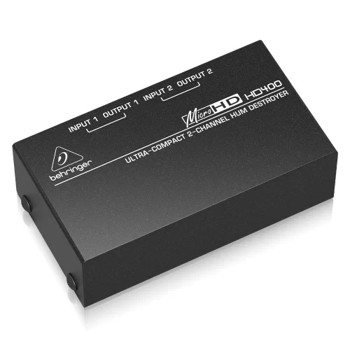 Behringer HD400 Ultra-Compact 2-Kanal Hum Destroyer