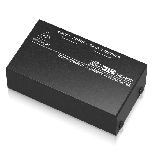 Behringer HD400 Ultra-Compact 2-Kanal Hum Destroyer
