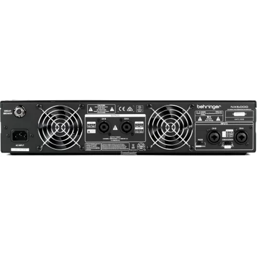 Behringer NX6000 2x3000W/4 ohm Power Amfi with crossover