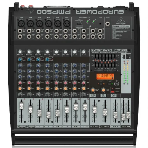 Behringer PMP500 500 Watt 12 Kanal Power-Mixer