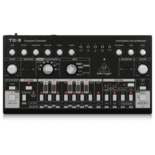 Behringer TD-3-BK Analog Bass Line Synthesizer (Siyah)