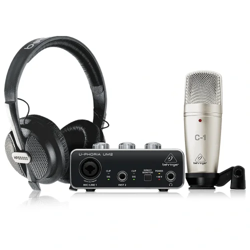 Behringer U-PHORIA STUDIO / Kayıt Paketi