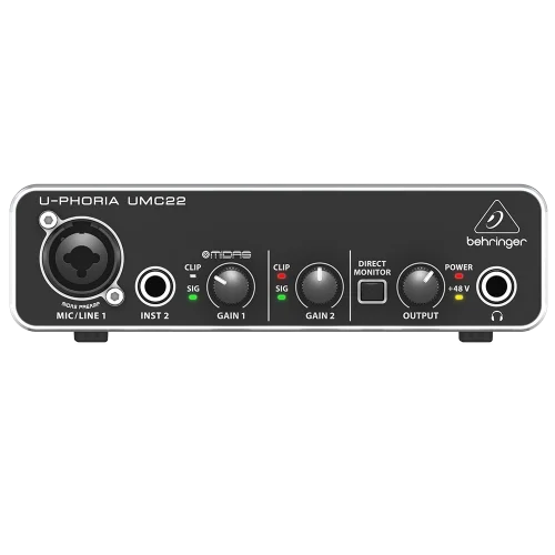 BEHRINGER U-PHORIA UMC22 Ses Kartı