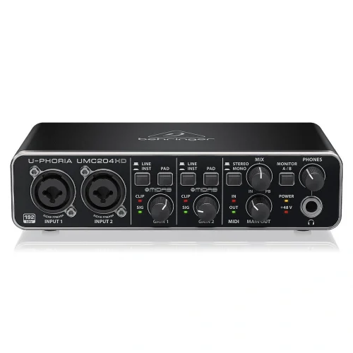 Behringer UMC204HD 24-Bit/192khz 2x4 Usb Ses Kartı