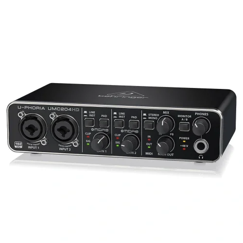 Behringer UMC204HD 24-Bit/192khz 2x4 Usb Ses Kartı