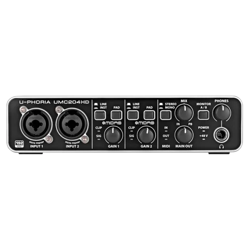 Behringer UMC204HD 24-Bit/192khz 2x4 Usb Ses Kartı