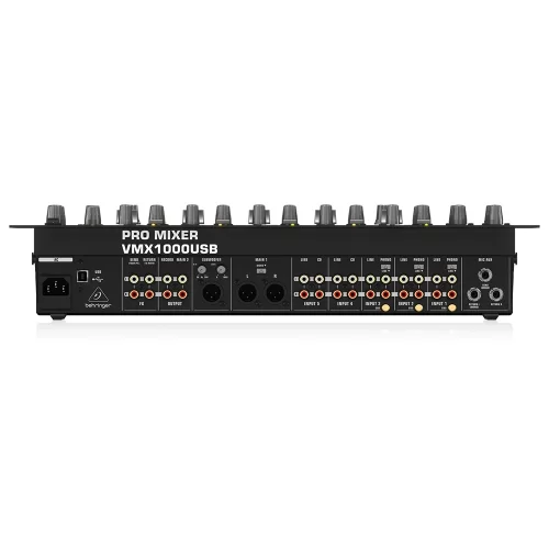 Behringer VMX1000USB 7-Kanal Rack-Mount DJ Mixer with USB