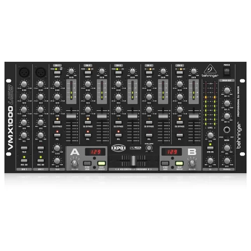 Behringer VMX1000USB 7-Kanal Rack-Mount DJ Mixer with USB