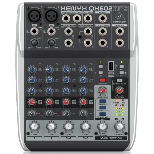 Behringer XENYX QX602MP3 / Analog Mikser