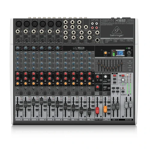 Behringer XENYX X1832USB Premium 18-Kanal 3/2-Bus Analog Mikser